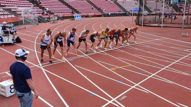 Imagen de la carrera de 1.500 metros disputados en Finlandia