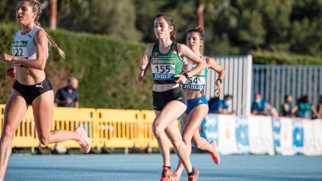 Imagen de archivo de una competición de atletismo en Burgos
