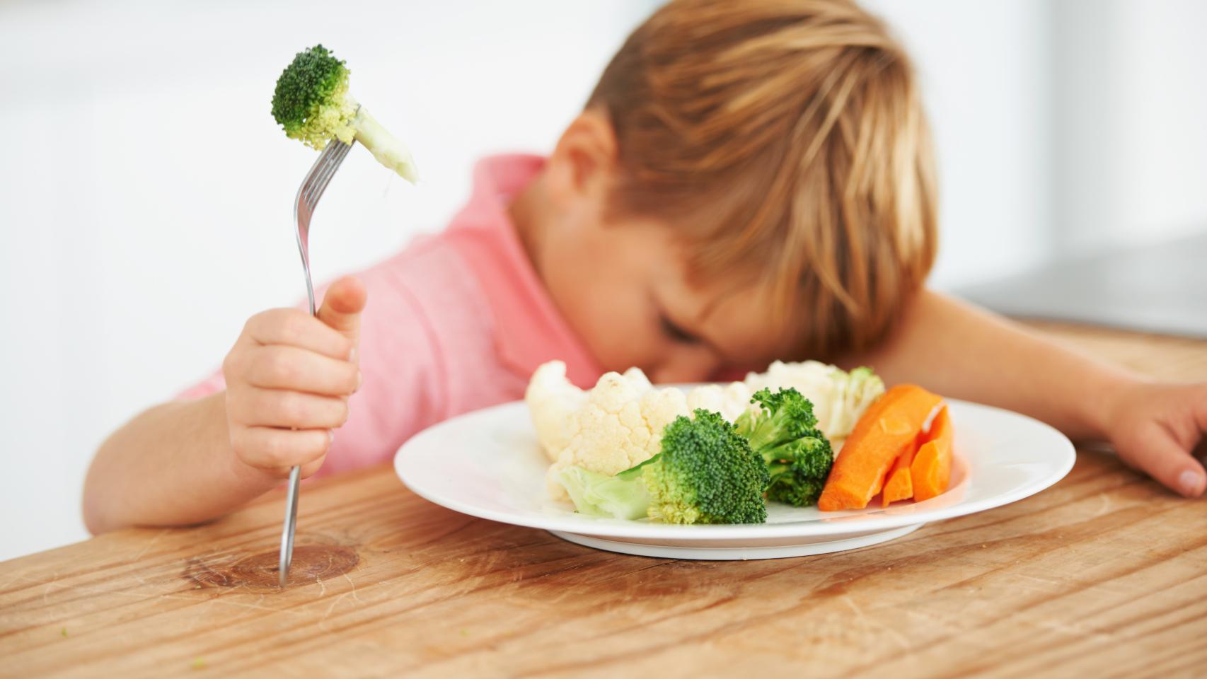 La genética domina en la elección de vegetales, frutas y proteínas.