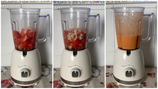 Pasos del salmorejo