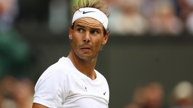 Rafa Nadal, en Wimbledon 2022