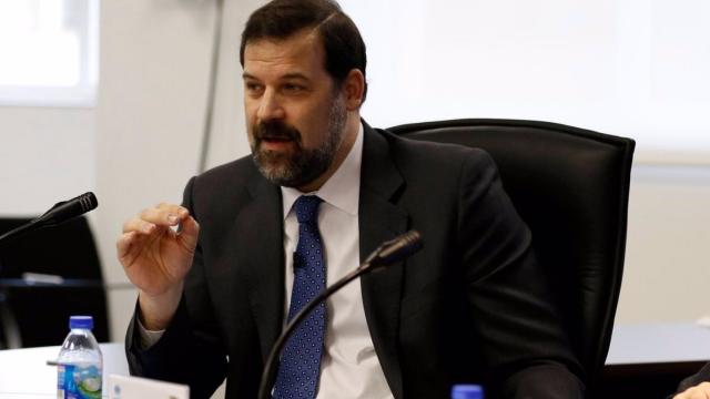 Alfonso Reyes durante un acto