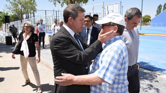 García-Page este miércoles en Las Mesas.