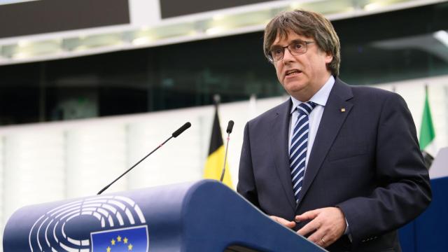 El eurodiputado de JxCat, Carles Puigdemont