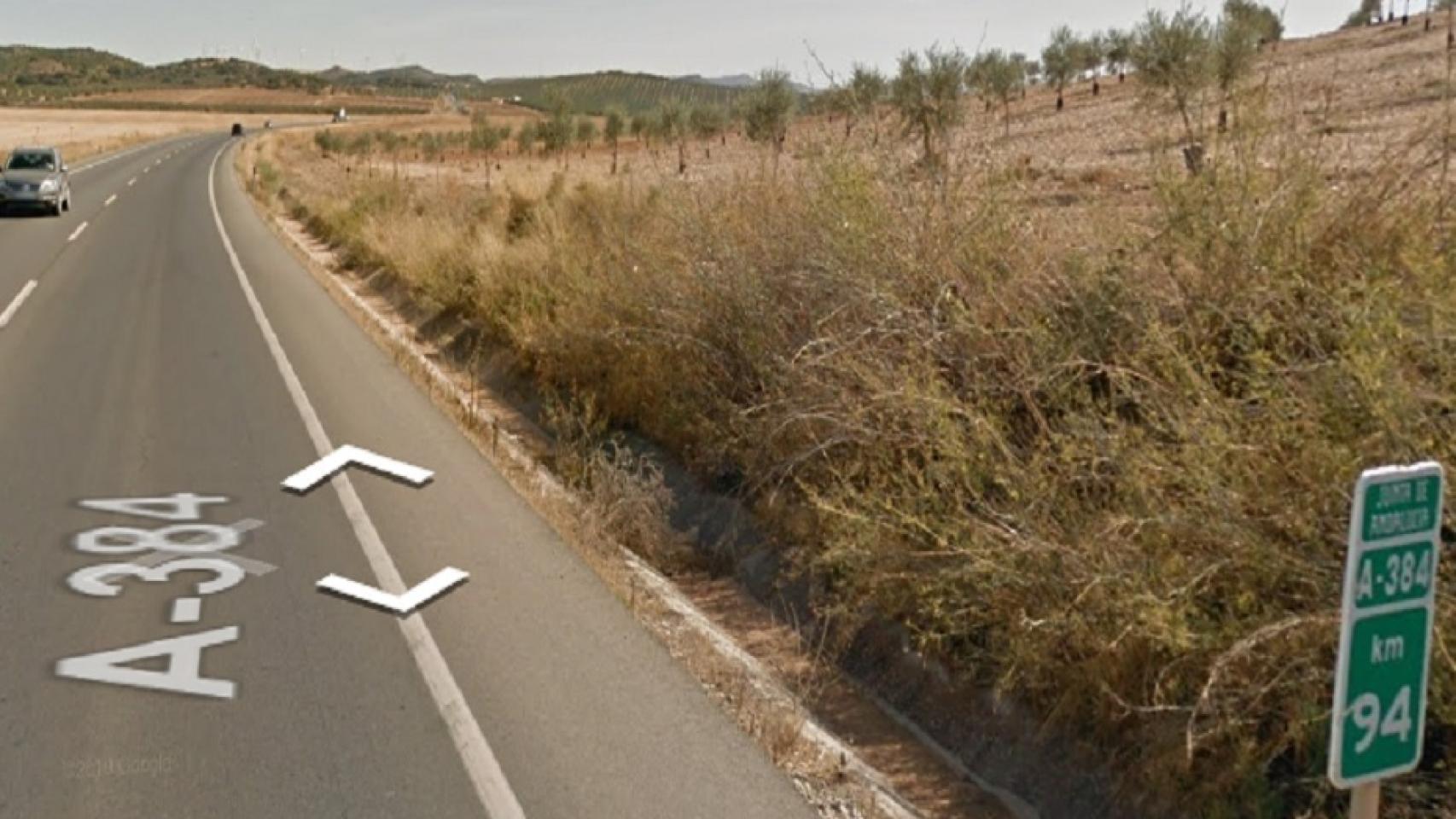 Carretera A-384.