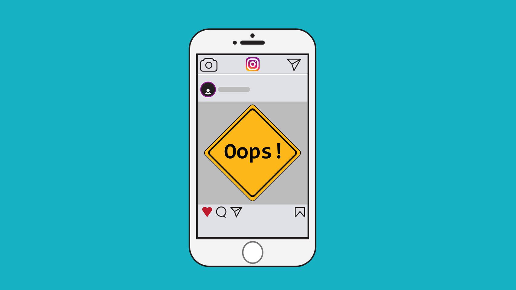Instagram no deja enviar ni recibir mensajes.