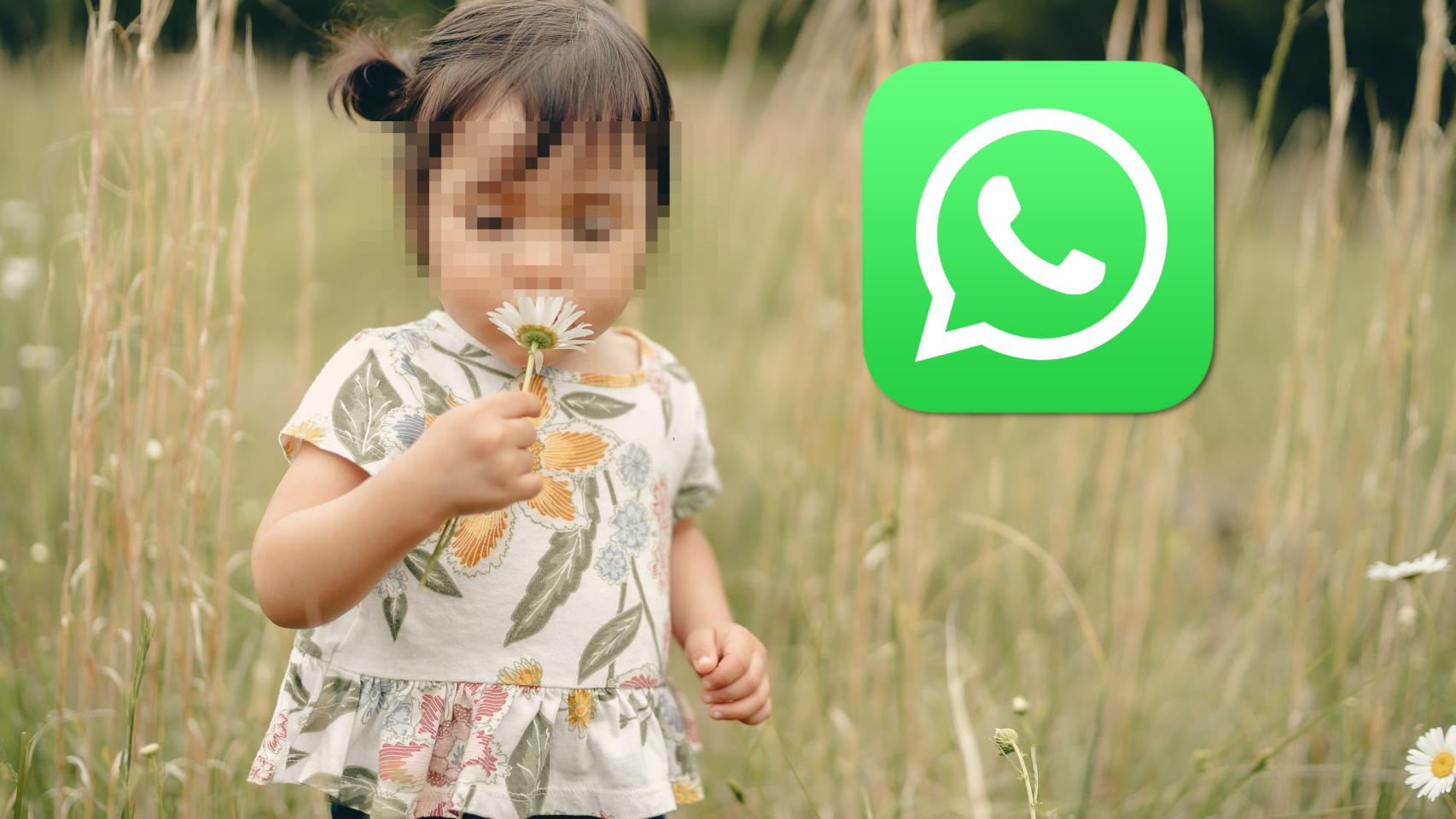 Pixelar fotos en WhatsApp