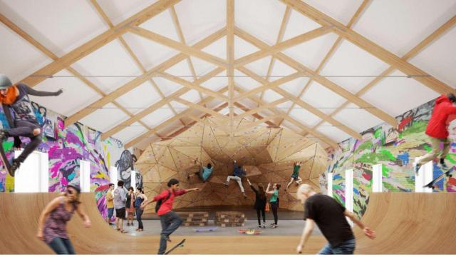 Naves de Metrosidero.