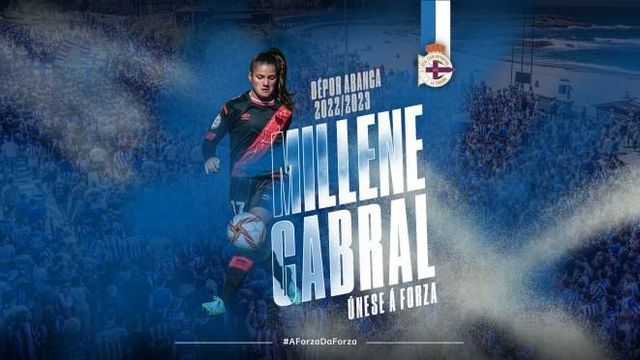 Millene Cabral es nueva jugadora del Deportivo