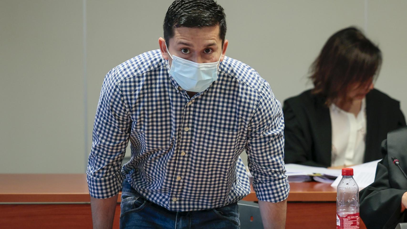 Jorge Palma, el descuartizador de Marta Calvo, en la primera sesión del juicio.