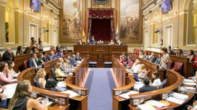 Fotos del Parlamento canario