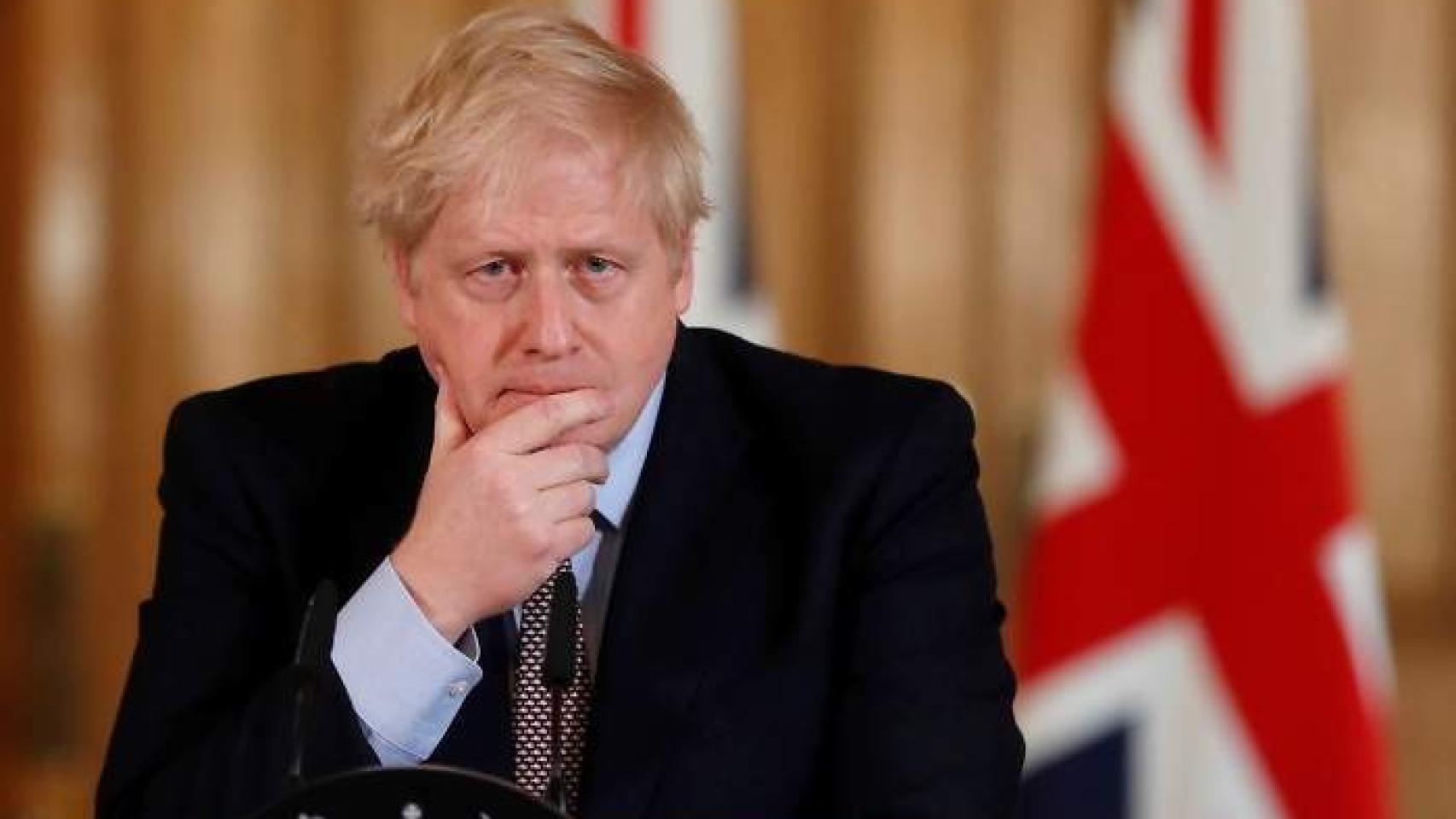 Boris Johnson en una foto de archivo.