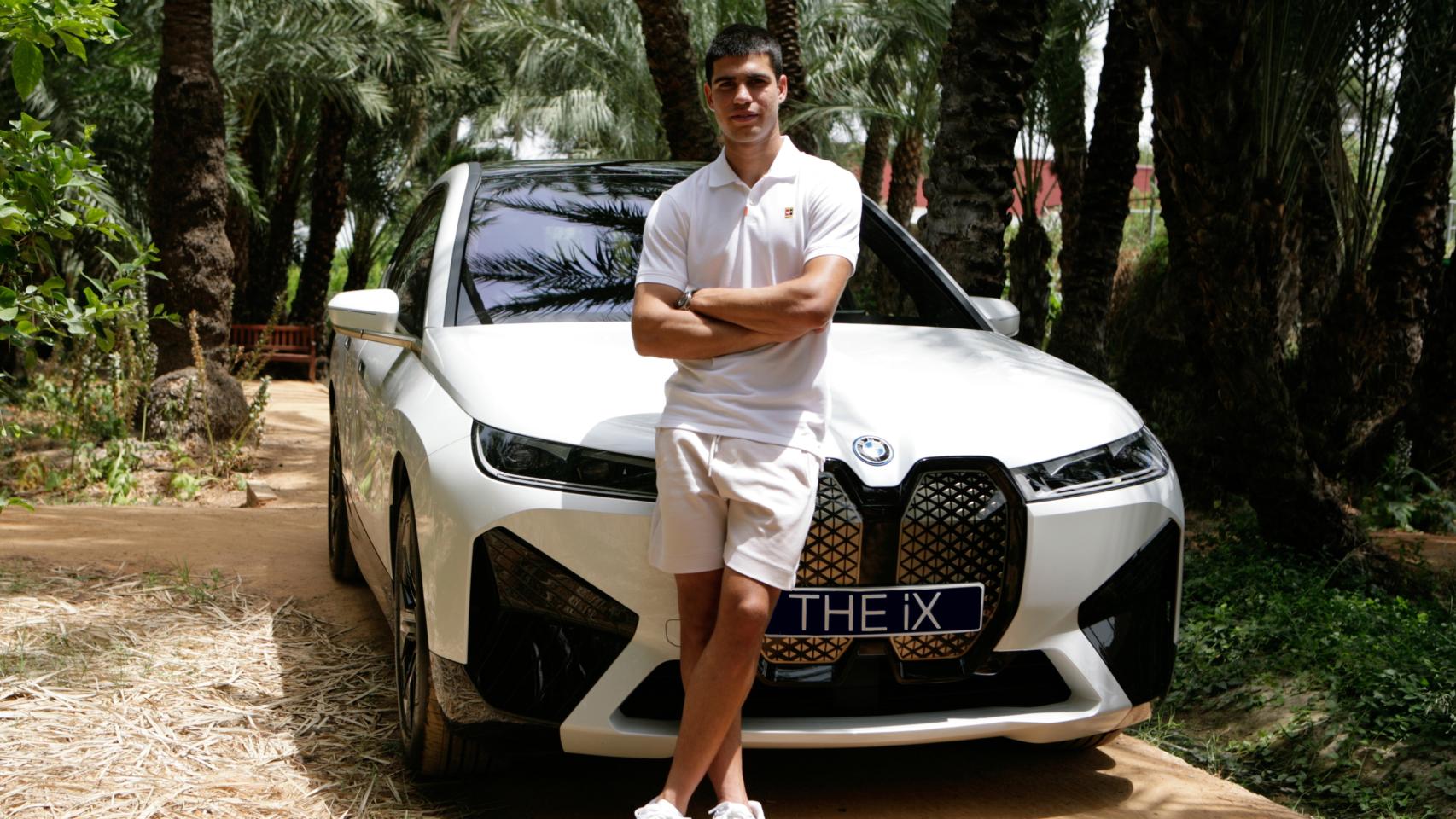 Carlos Alcaraz, nuevo embajador de BMW.