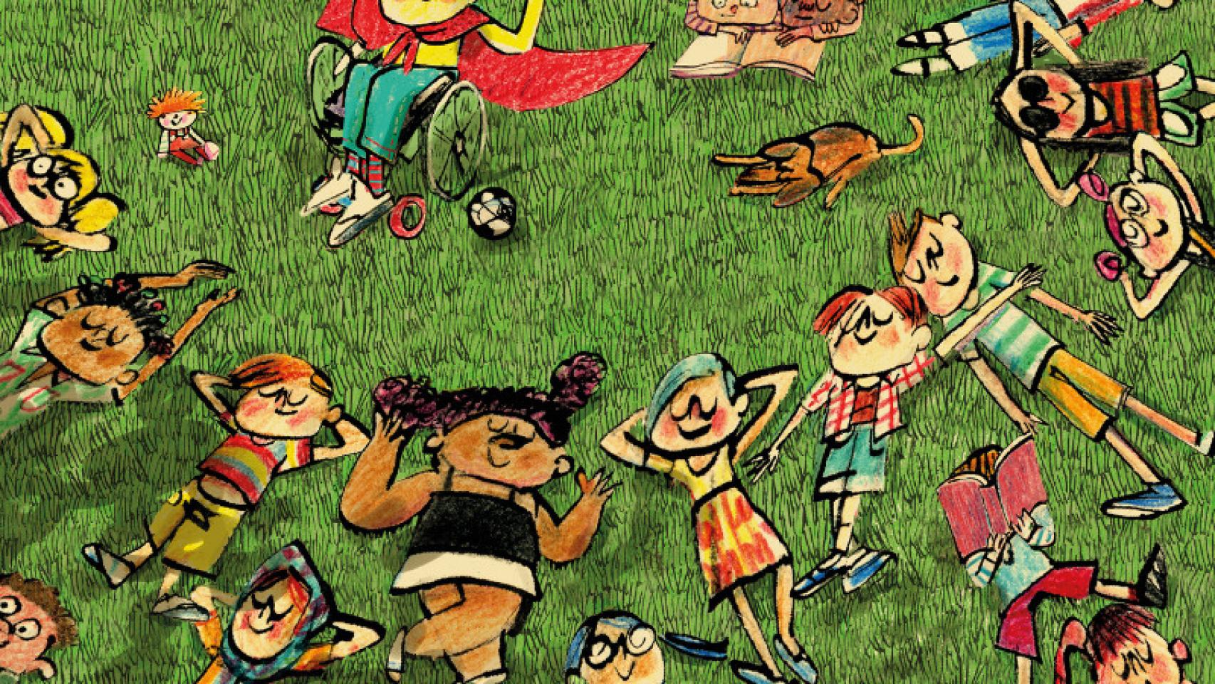 Ilustración de 'Niñas y niños feministas'