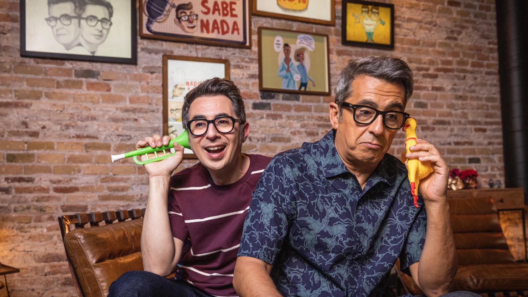 Berto Romero y Andreu Buenafuente.