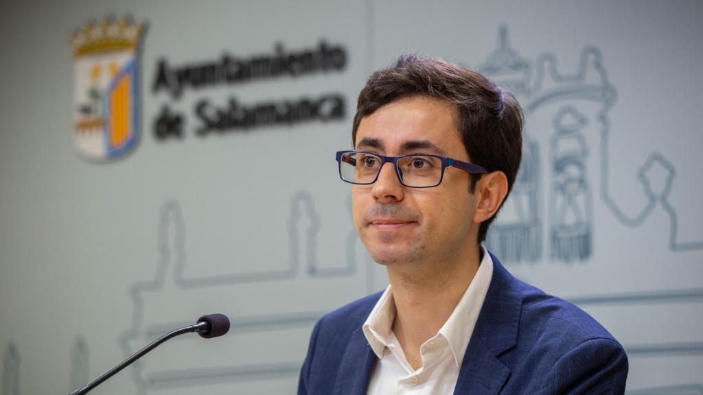 El portavoz del Grupo Socialista, José Luis Mateos