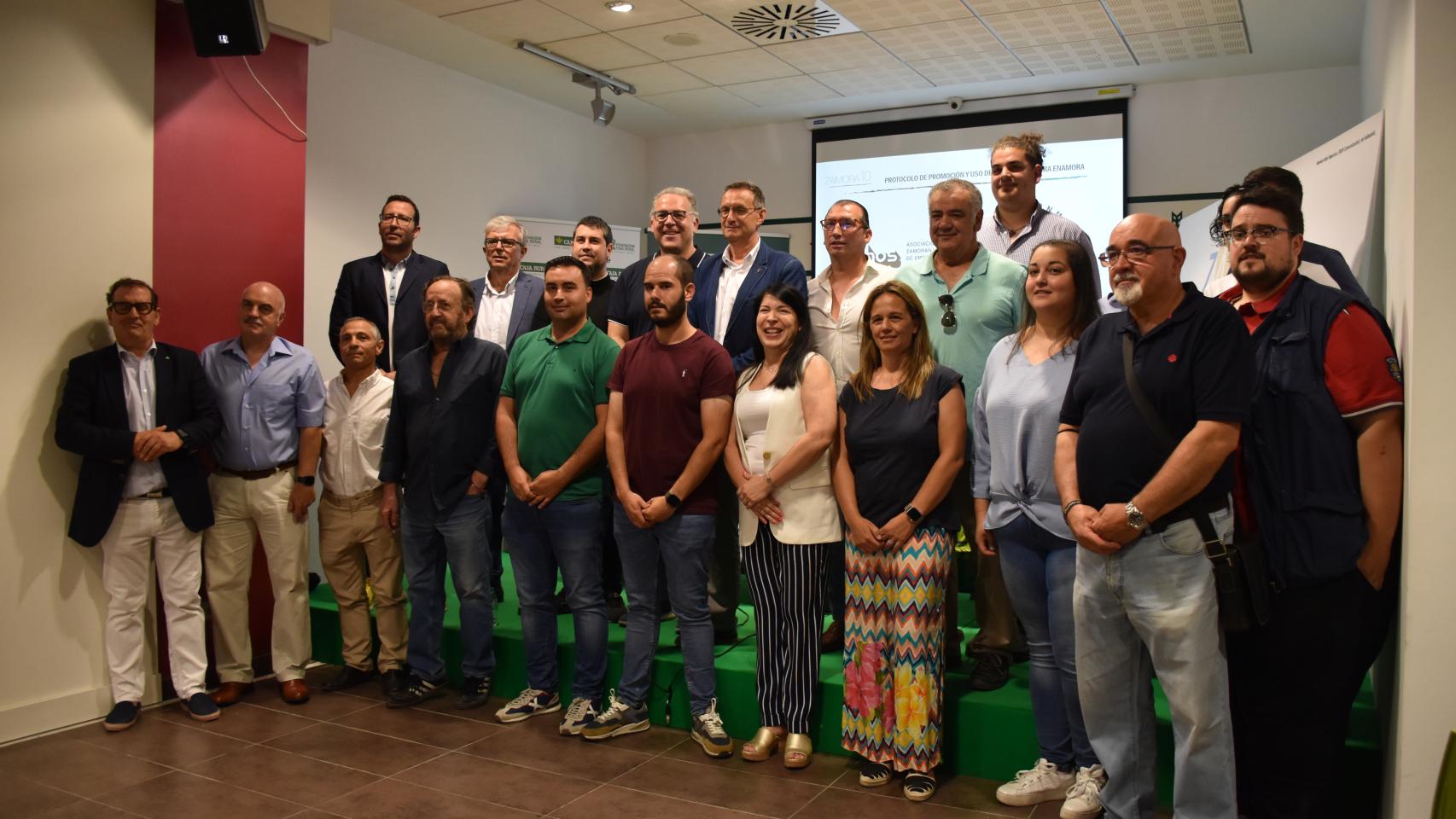 Presentación del protocolo de promoción y uso de la marca 'Zamora enamora'