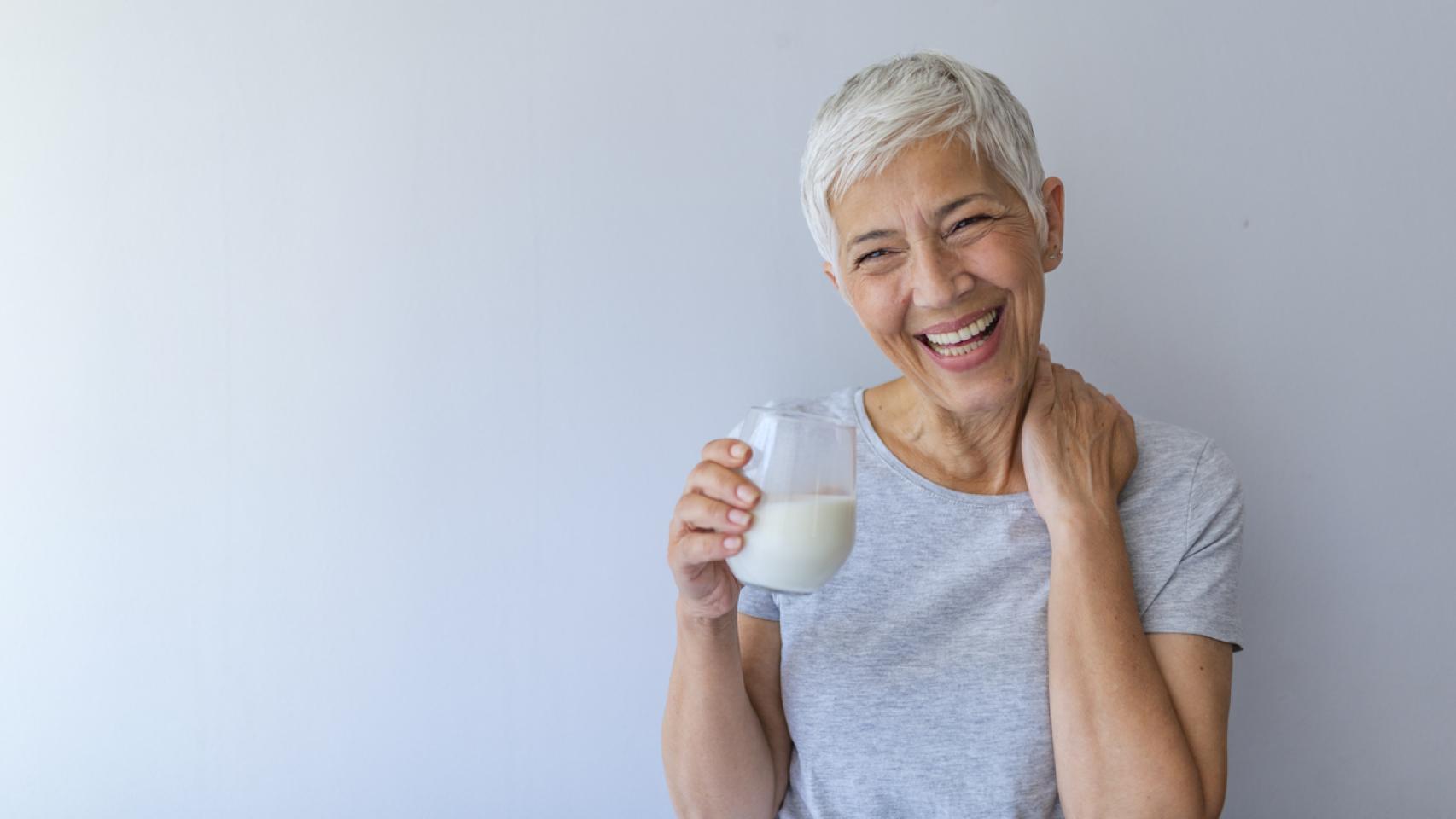Un vaso de leche al día para un corazón sano