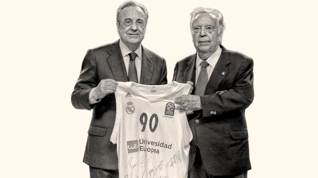 Florentino Pérez y Pedro Ferrandiz