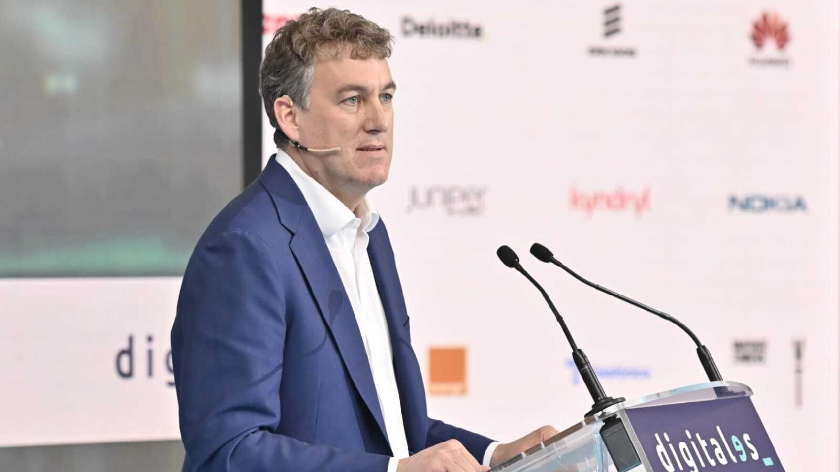 Colman Deegan, consejero delegado de Vodafone España, en DigitalES Summit.