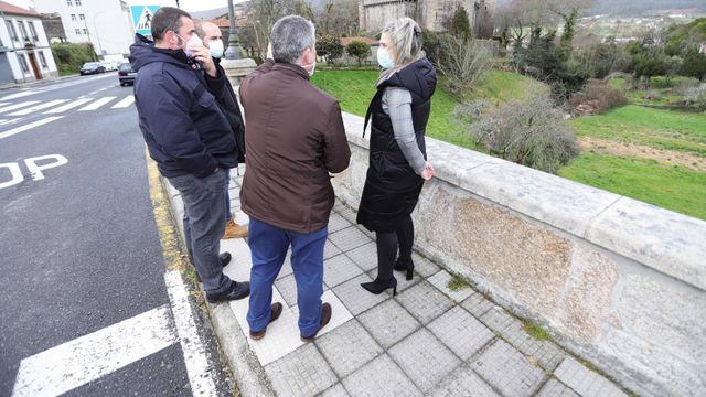 En marcha una nueva reforma de la instalación eléctrica del Castillo de Vimianzo (A Coruña).