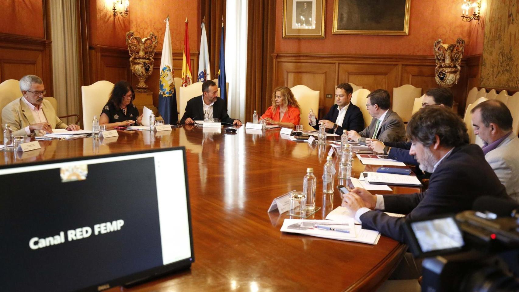 Reunión del Consejo de Gobierno de la Red de Transparencia y Participación Ciudadana de la Federación Española de Municipios y Provincias.