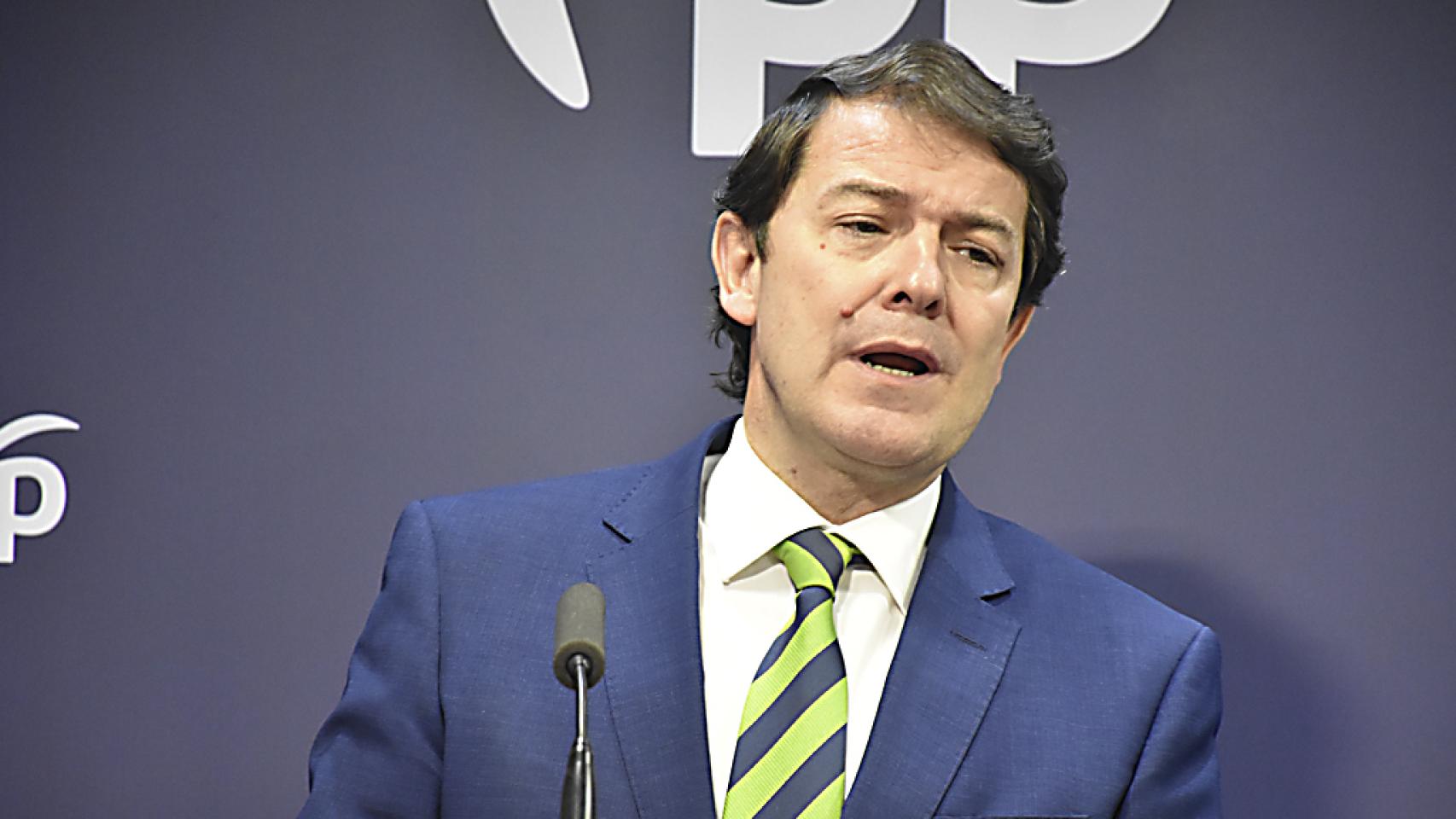 Alfonso Fernández Mañueco, presidente de la Junta de Castilla y León