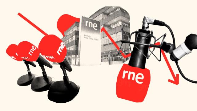 Fotomontaje de la Casa de la Radio.