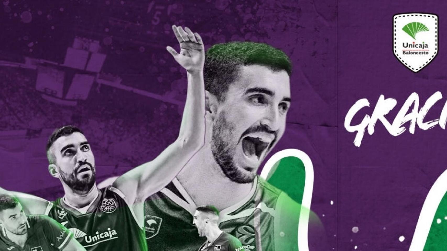 Jaime Fernández se marcha del Unicaja