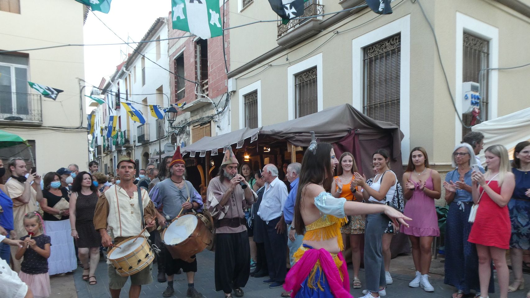 El Mercado Medieval de La Nucía, este viernes.
