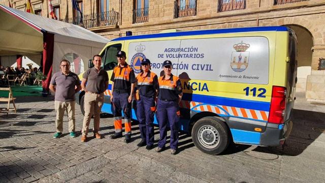 Imagen de la ambulancia de Benavente