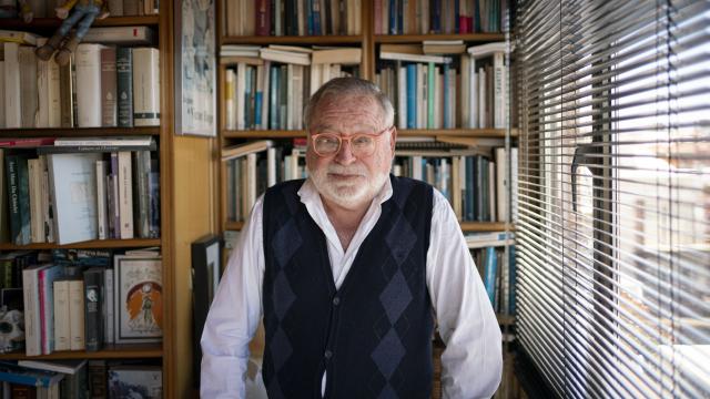Fernando Savater, durante la entrevista con El Cultural.