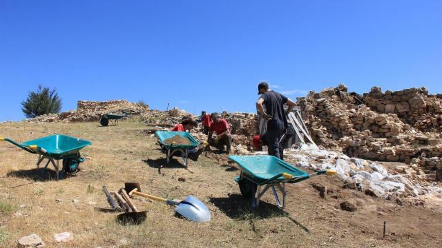 Excavaciones en el asentamiento celtibérico Castil de Griegos en Checa (Guadalajara)