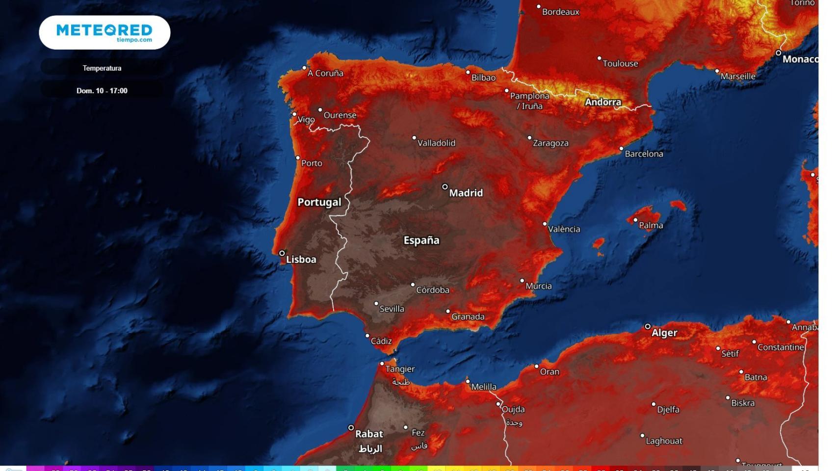 Se prevé que la ola de calor se alargue durante nueve días.