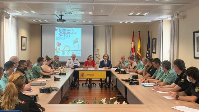 Imagen de la Jornada de Coordinación con  las fuerzas y cuerpos de seguridad del Estado contra los delitos de odio.
