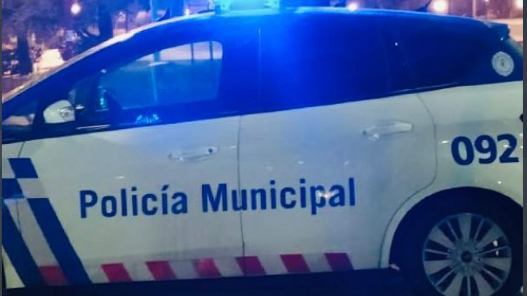 Un coche de la Policía Local de Valladolid