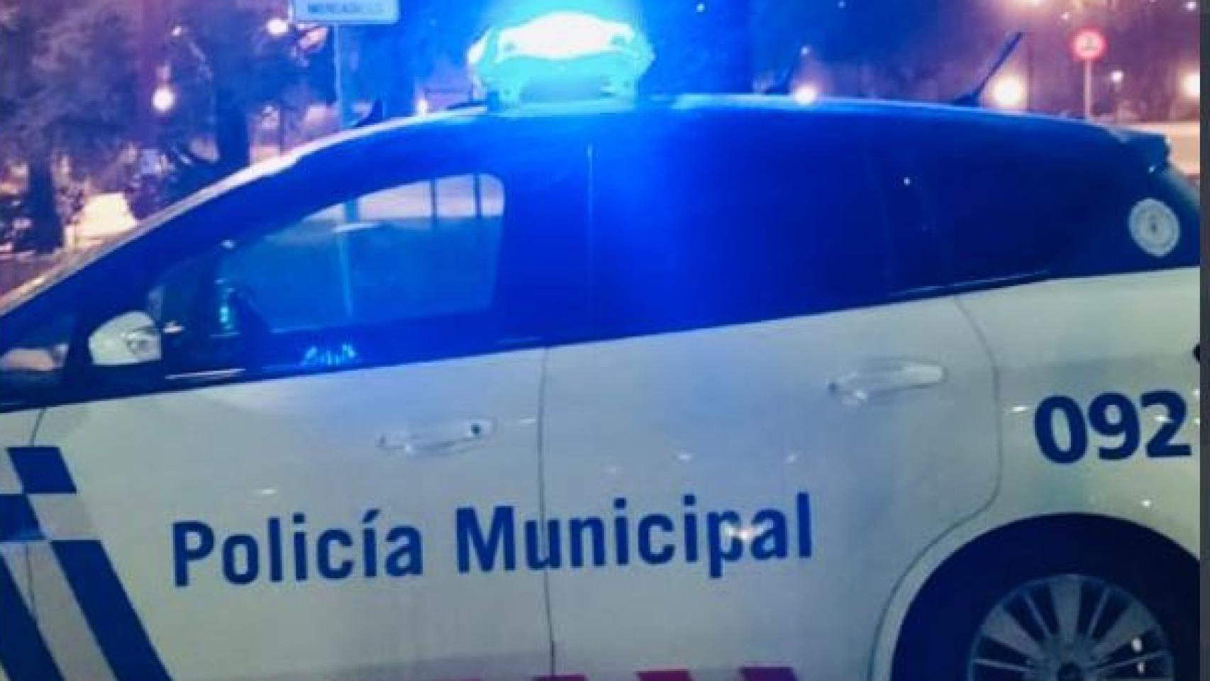 Un coche de la Policía Local