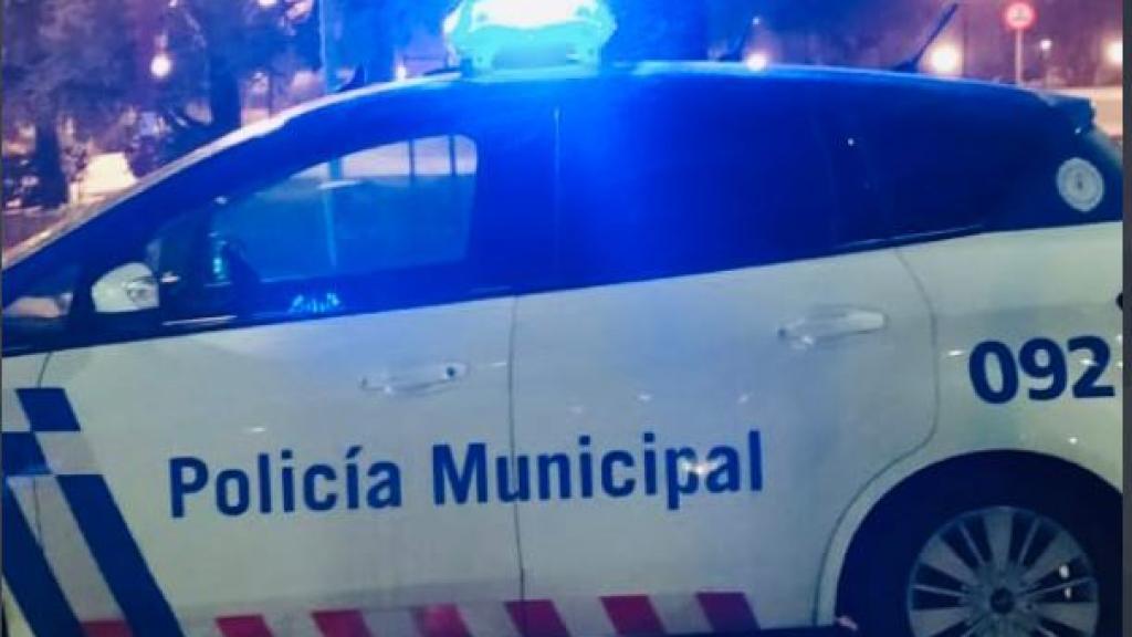 Un coche de la Policía Local de Valladolid