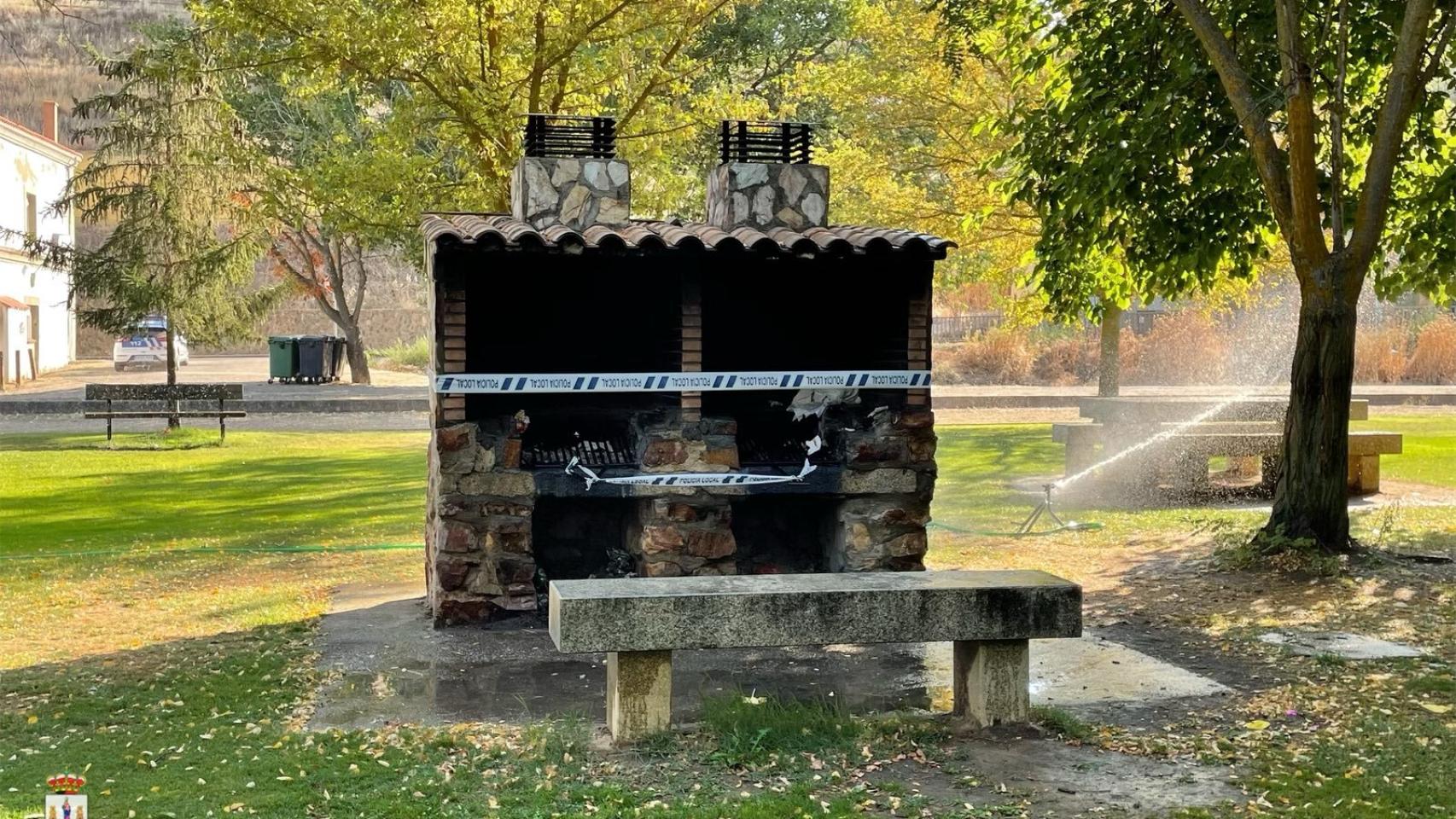 Barbacoas precintadas en Benavente