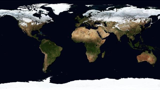 Este es el tamaño real de todos los países del mundo