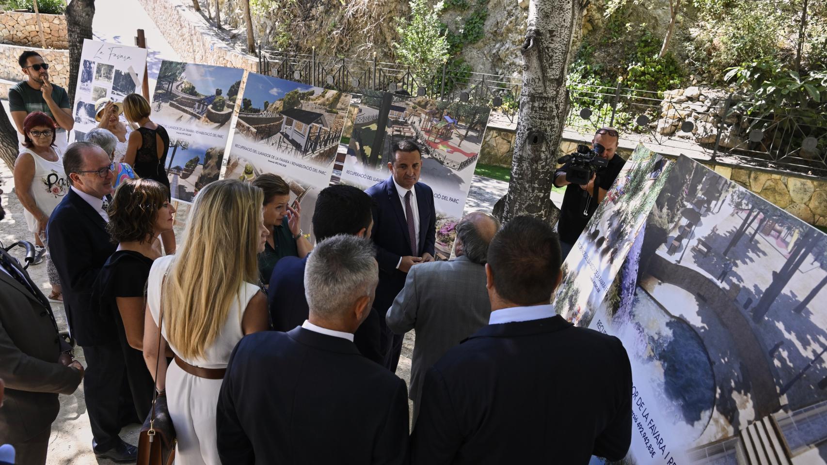 Presentación del proyecto de Font de la Favara para su completa rehabilitación.