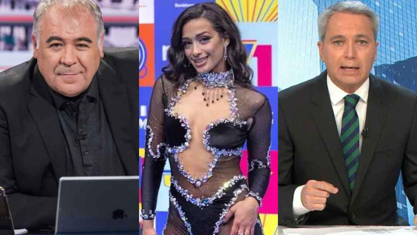 Vicente Vallés, Chanel y Antonio García Ferreras.