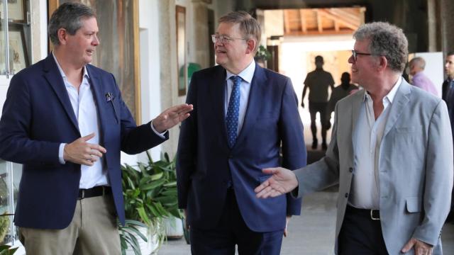 El presidente valenciano Ximo Puig en los cursos de verano de la Complutense de Madrid este martes.