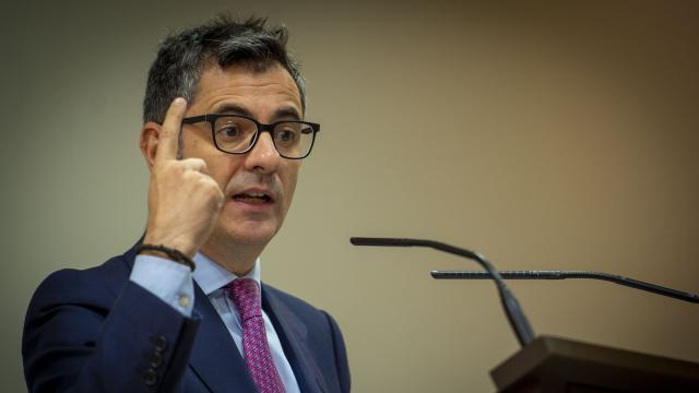 El ministro de la Presidencia, Relaciones con las Cortes y Memoria Democrática, Félix Bolaños.