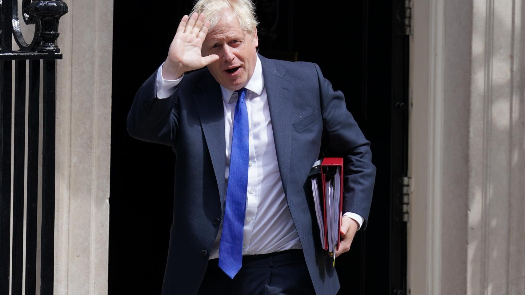 El primer ministro de Reino Unido, Boris Johnson.
