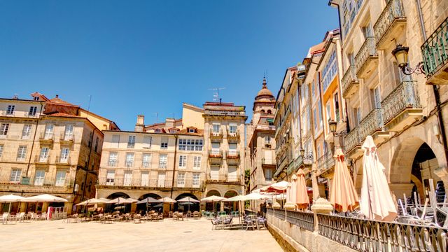 Plaza Mayor de Ourense.