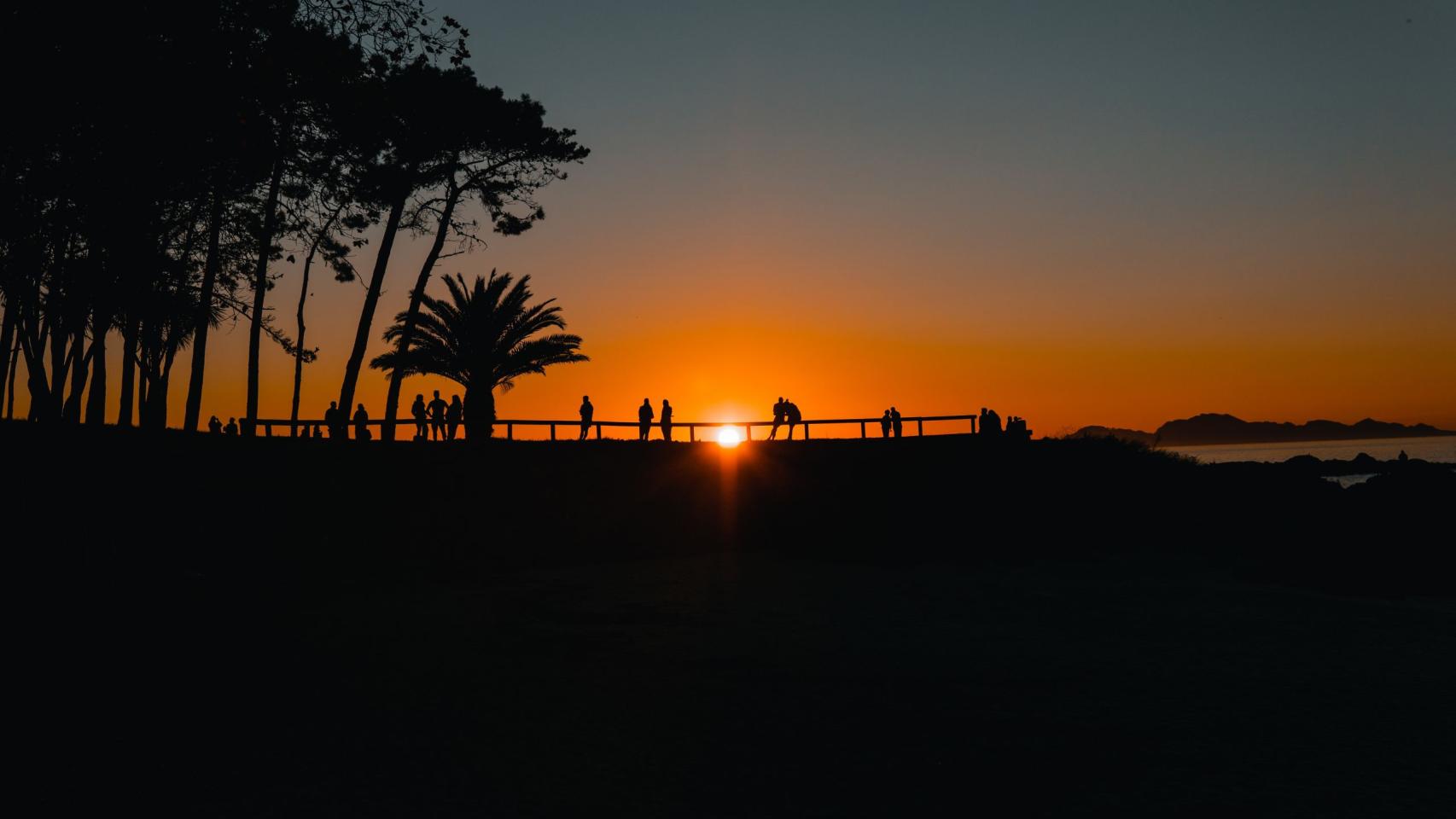 Playa de Samil en Vigo