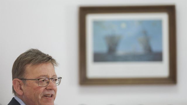 El presidente de la Generalitat Valenciana, Ximo Puig, en un acto en Madrid esta semana.