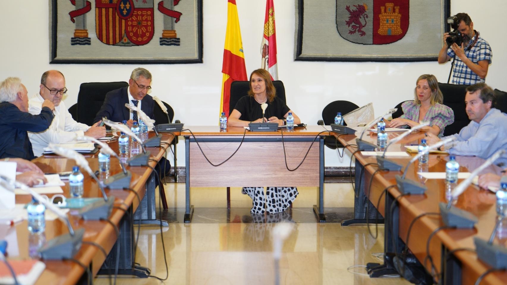 Imagen de la Mesa del Diálogo Social en materia educativa.