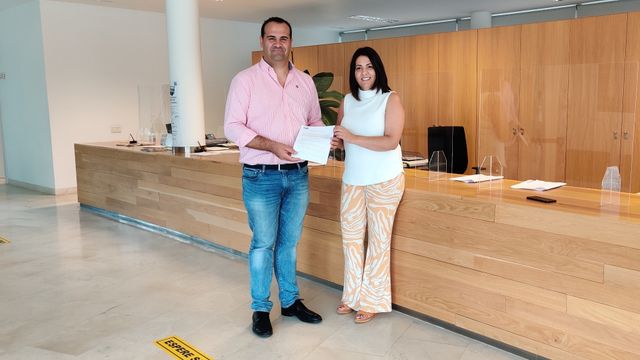 El alcalde de Santa Marta de Tormes, David Mingo, registra la moción